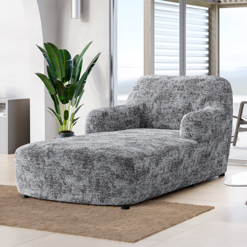 PAULATO by GA.I.CO. Stretch Chaise Lounge Slipcover Durable & Stylish